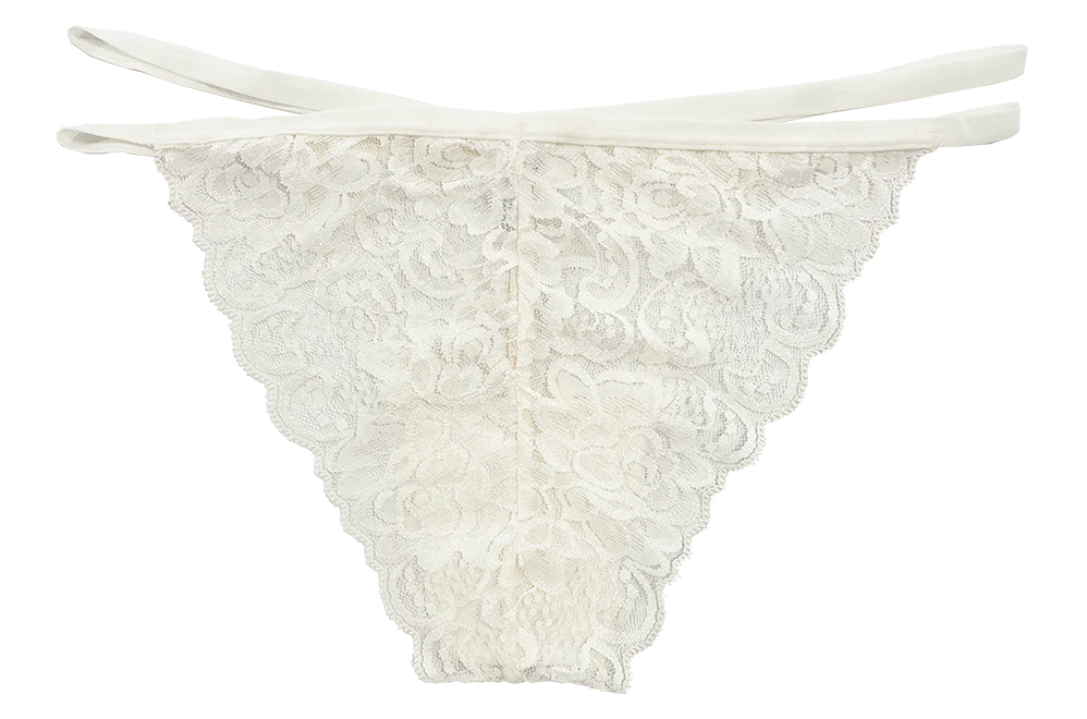 Lace Cheeky with Elastic Straps, XS-2X - Image 5