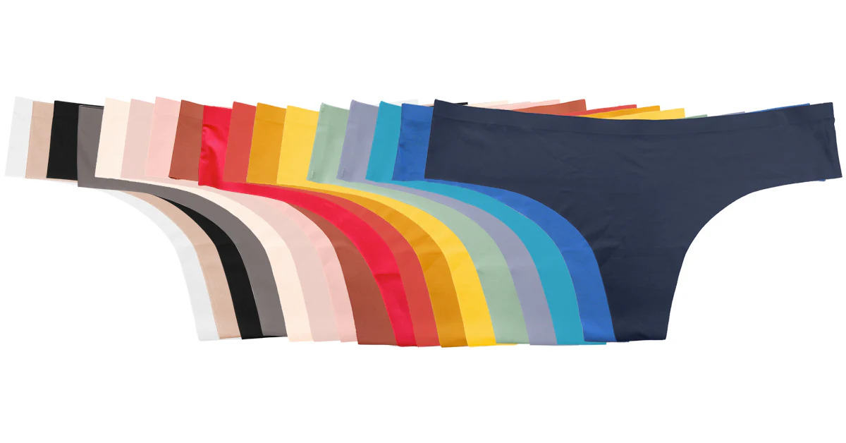 Perfectly Smooth No Show Laser Cut Thong - Buy More Save More - Image 3