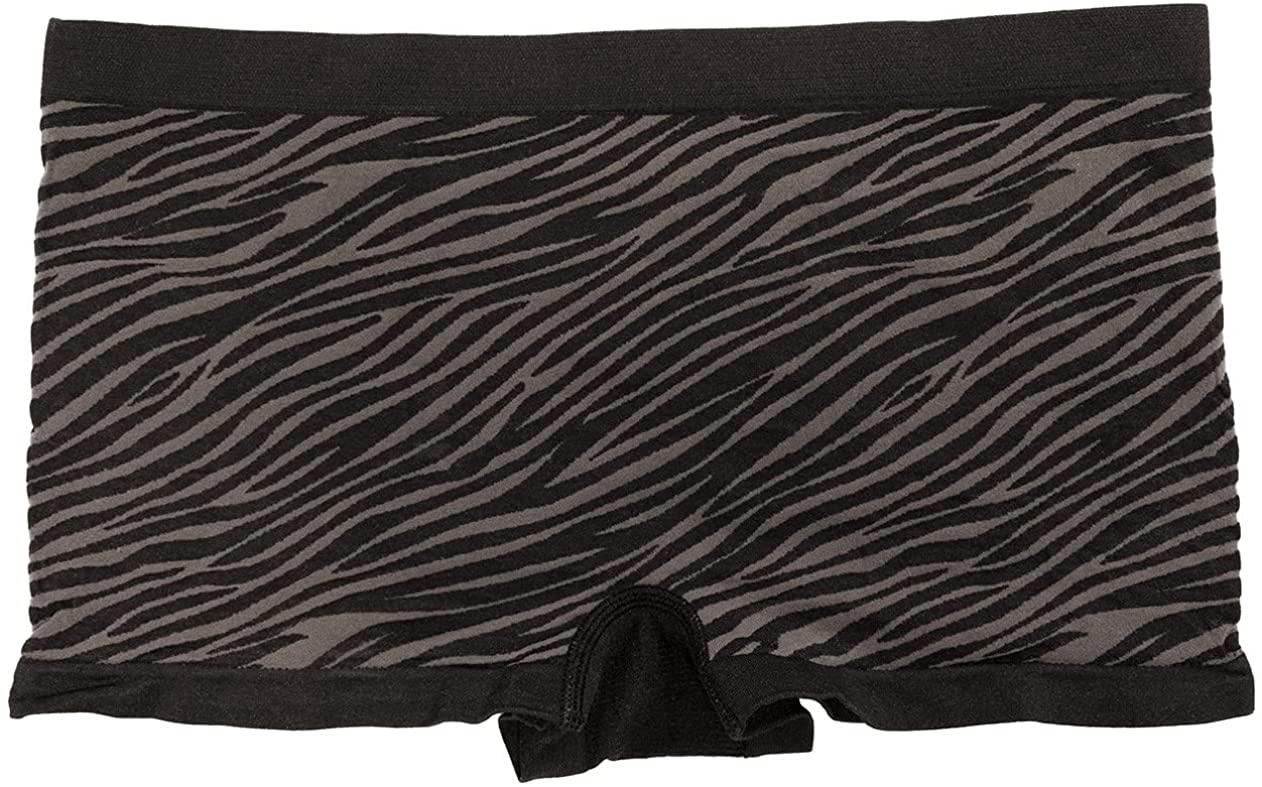 Zebra Print Seamless Tag Free Boyshort - Image 3
