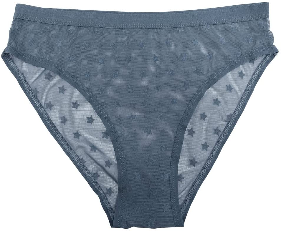 Star Mesh High Leg  Bikini - Image 10