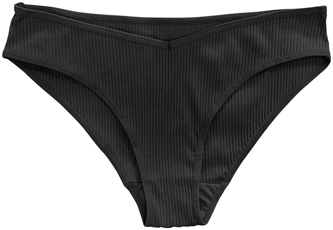 Cotton Rib Bikini - Image 37