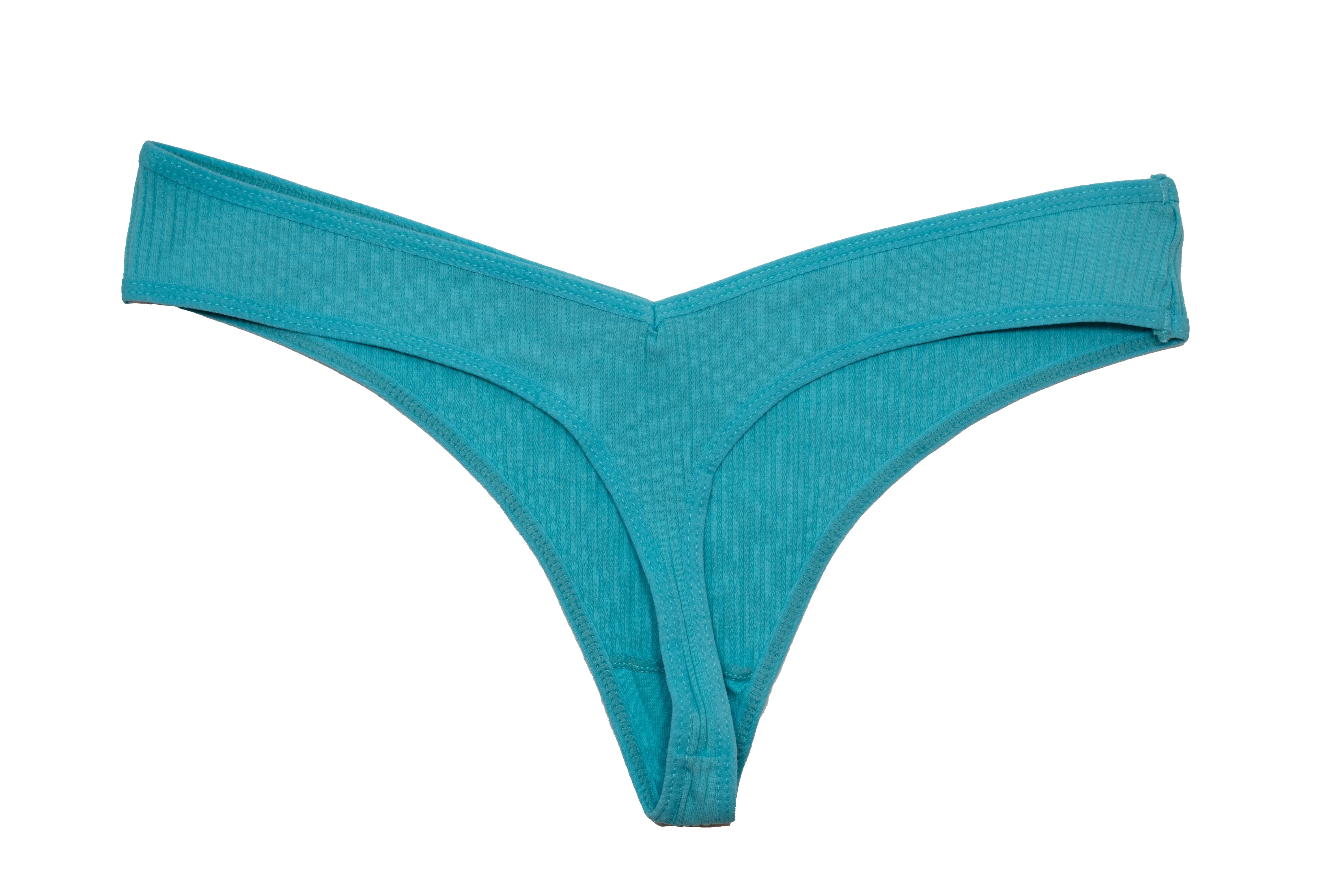Cotton Rib Thong - Image 14