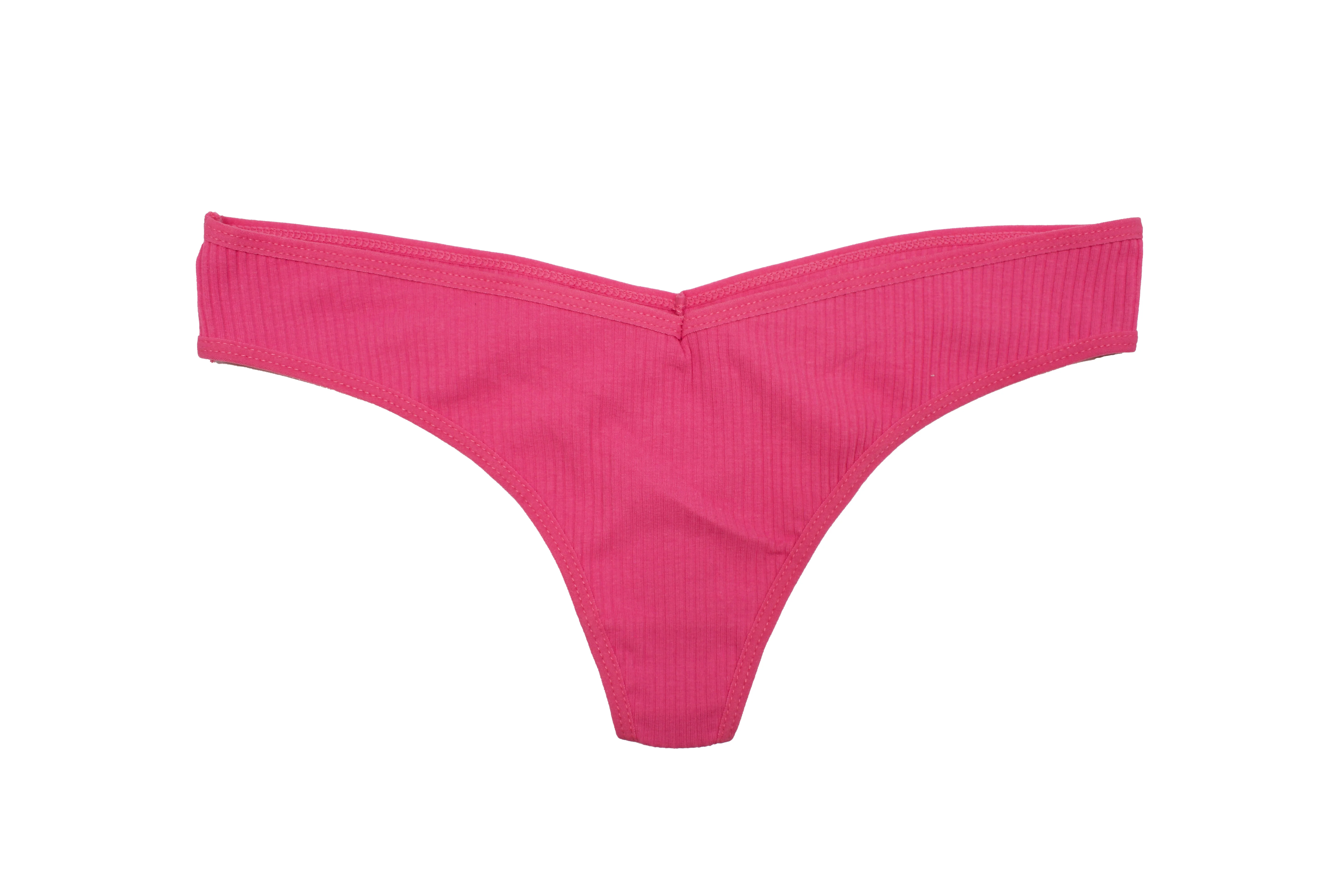 Cotton Rib Thong - Image 15