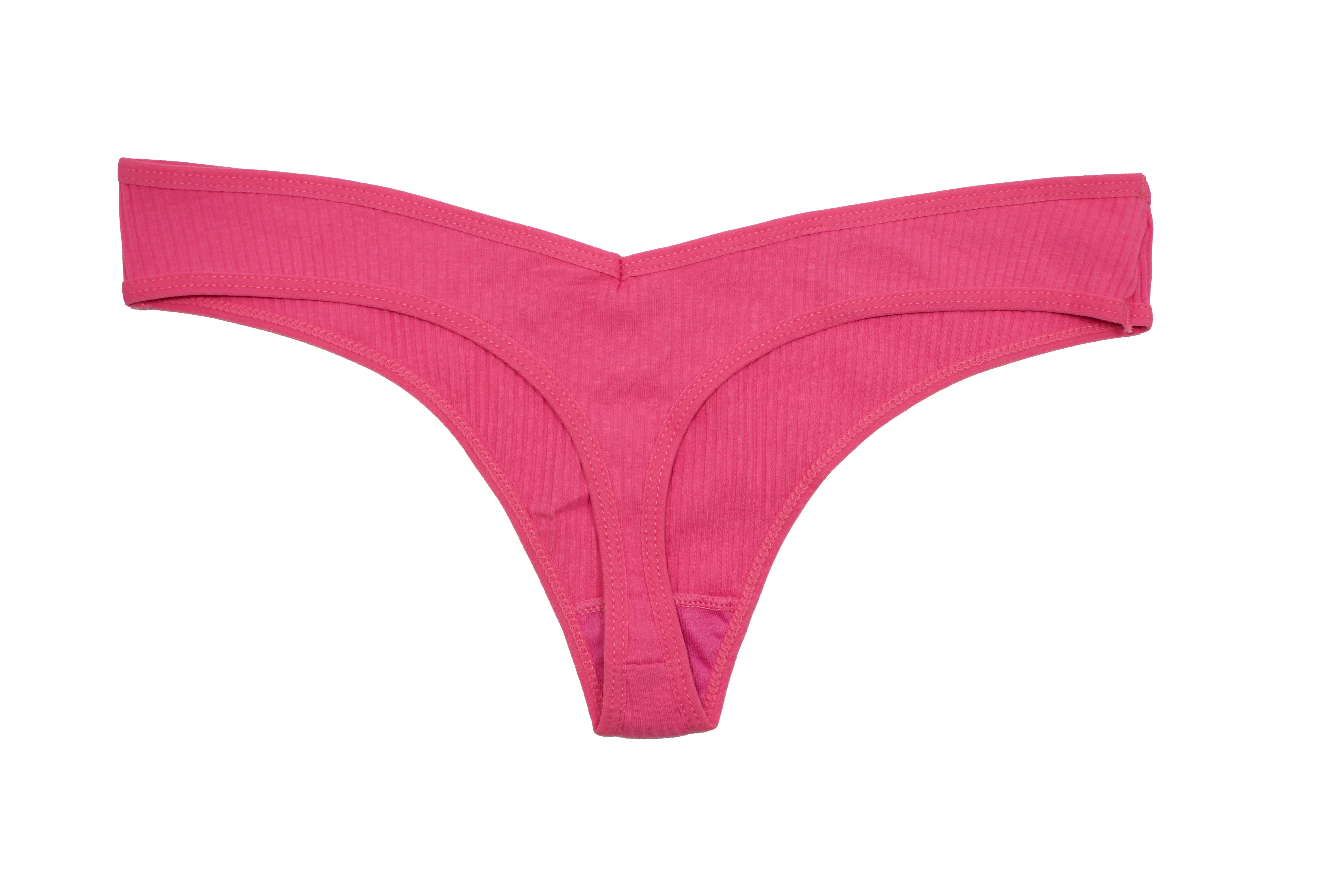 Cotton Rib Thong - Image 16