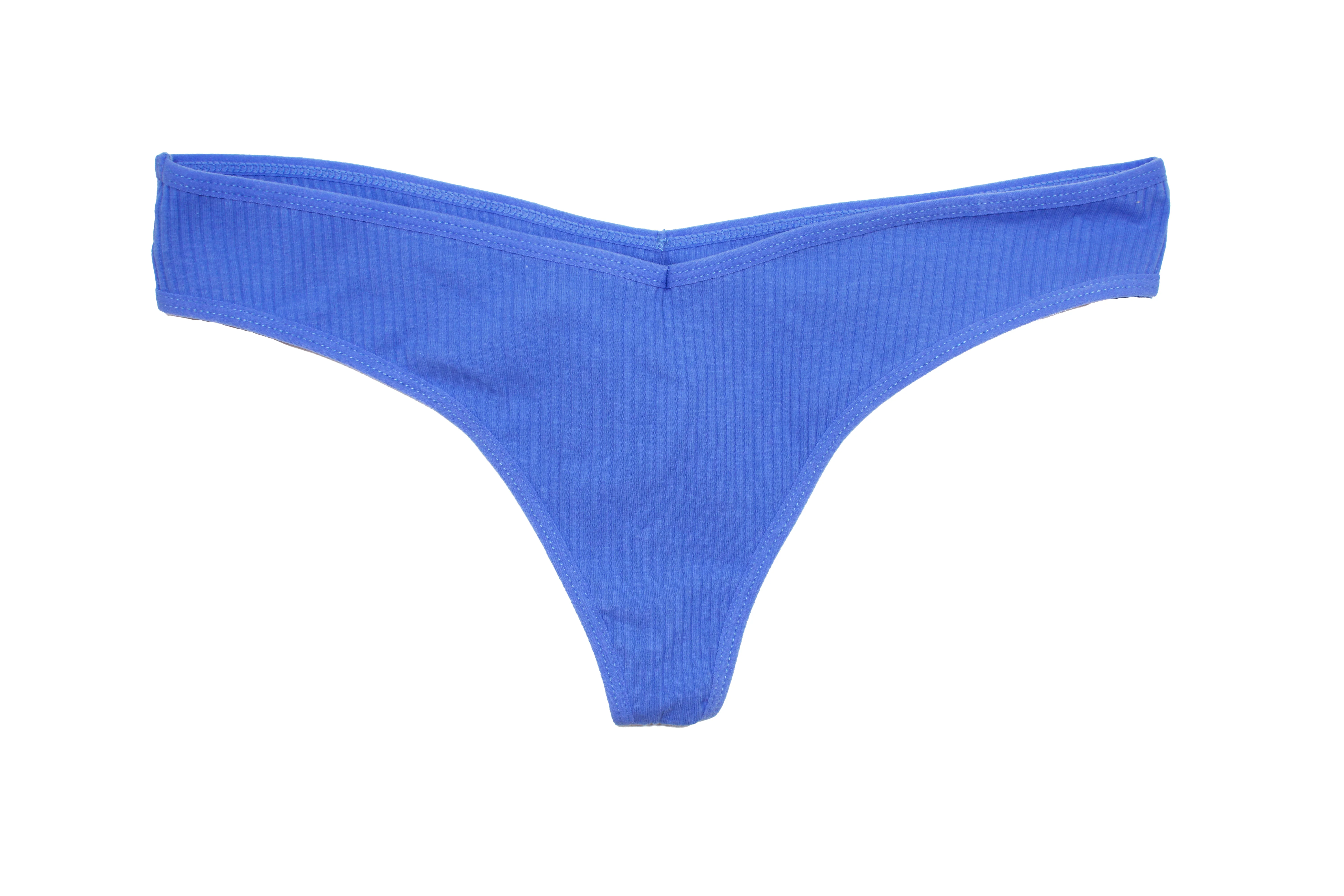 Cotton Rib Thong - Image 17