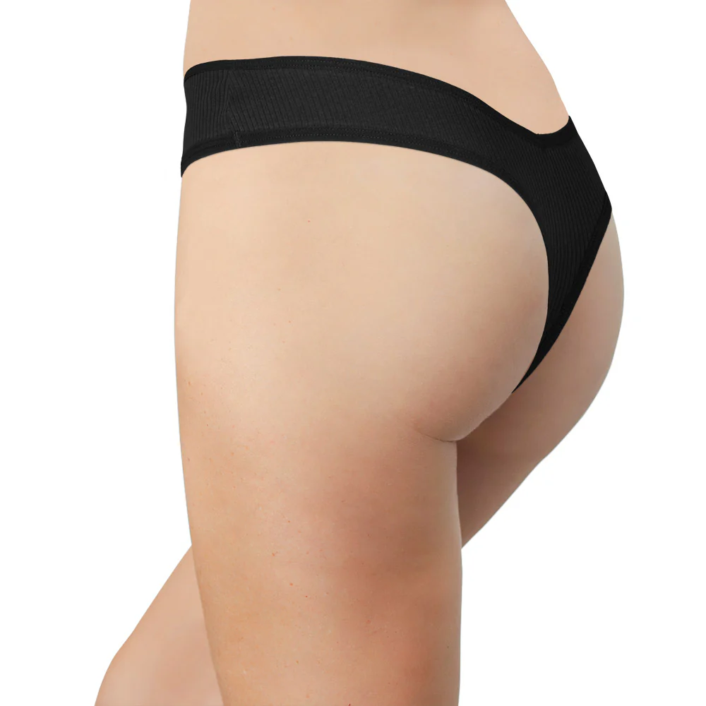 Cotton Rib Thong - Image 19