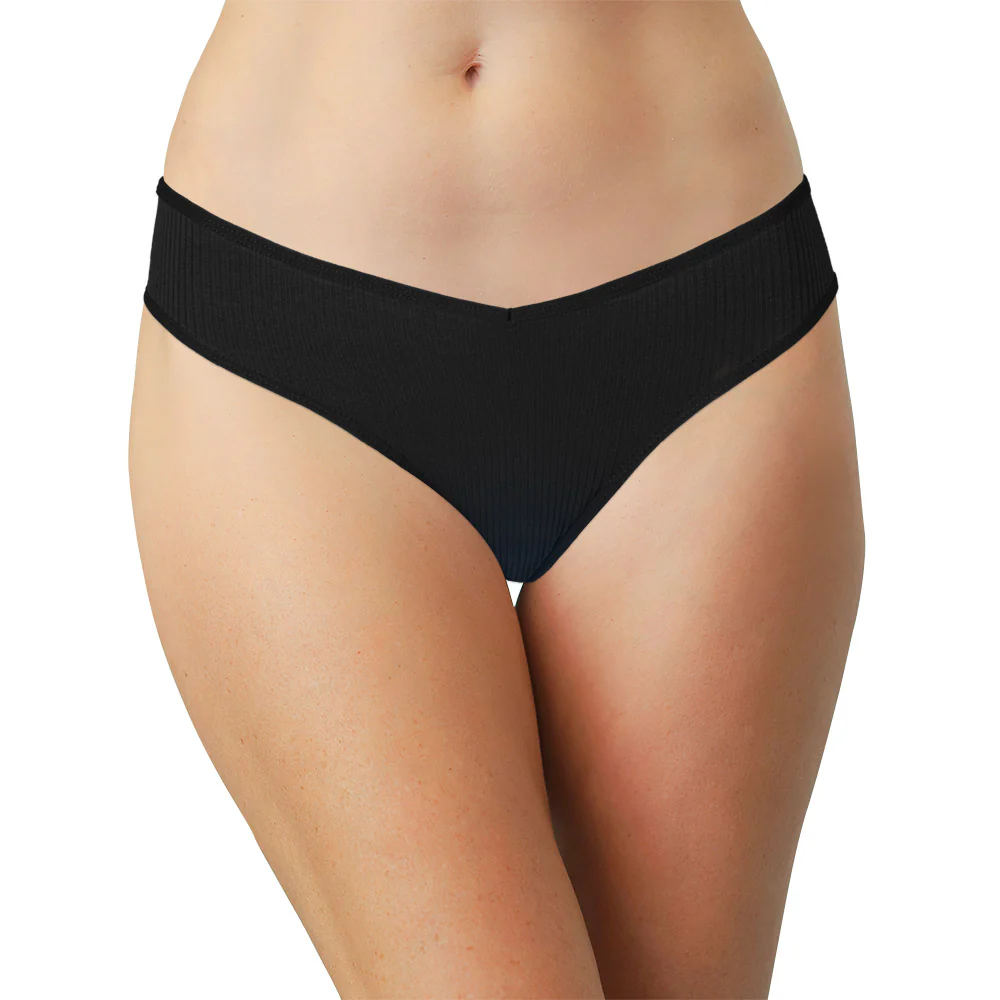 Cotton Rib Thong - Image 20