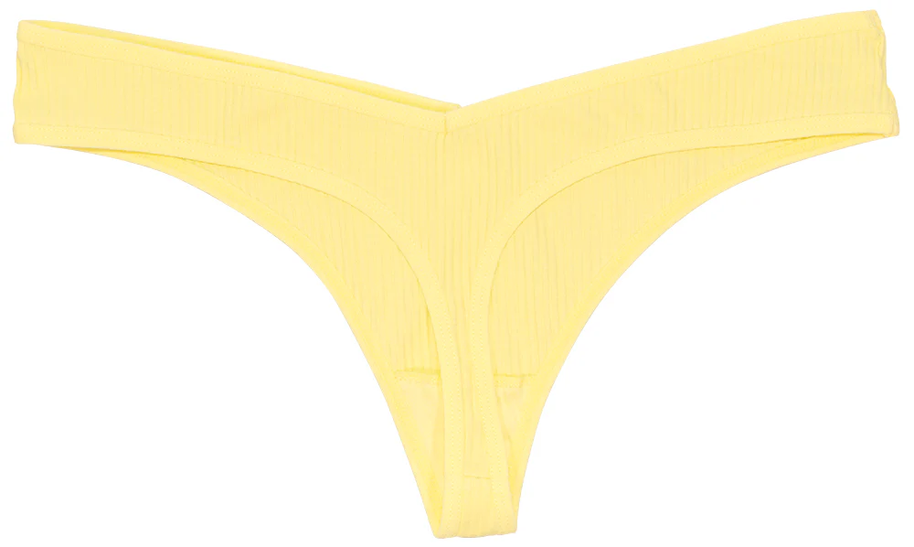 Cotton Rib Thong - Image 8