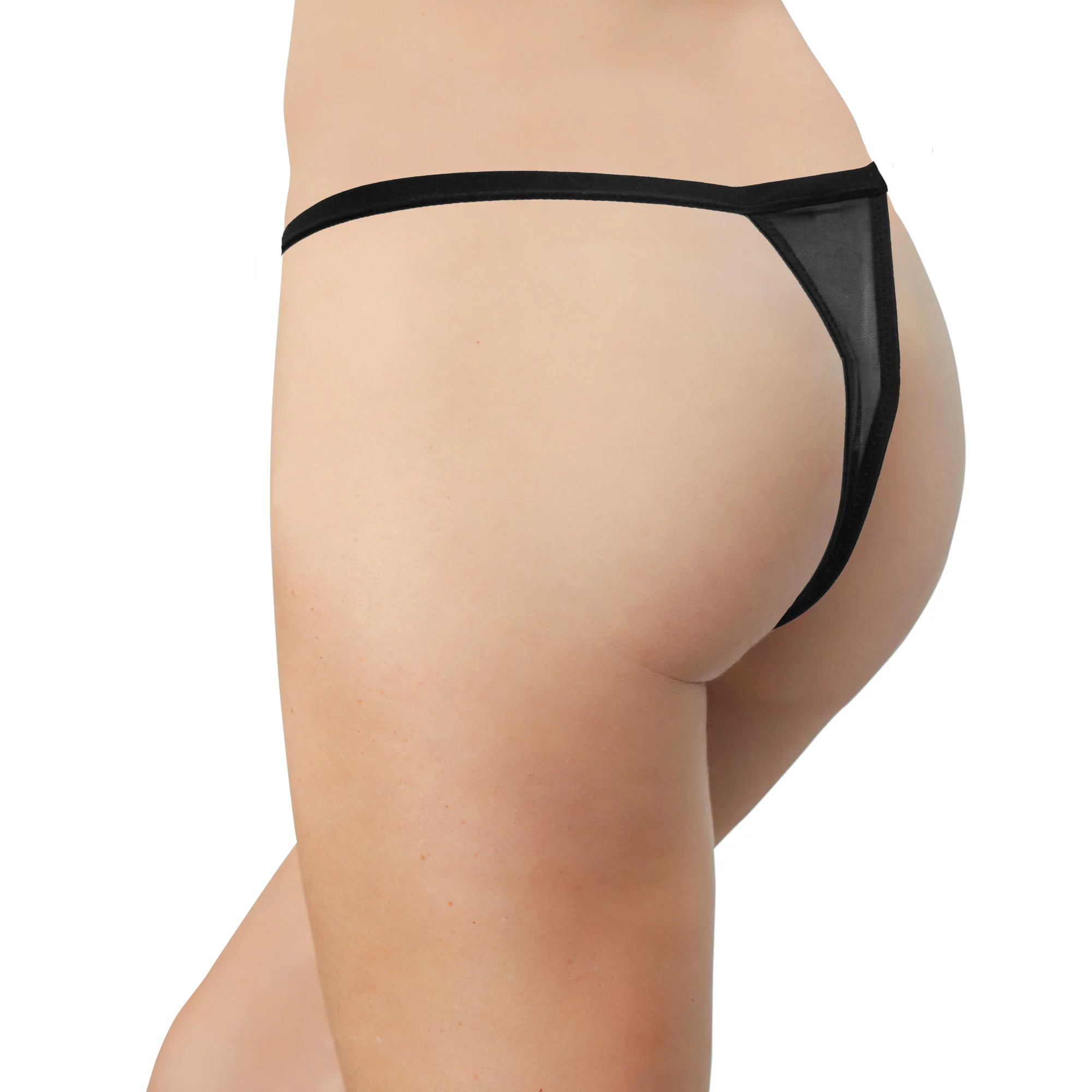 Mesh Thong with Elastic Waist, XS-2X - Buy More Save More - Image 6