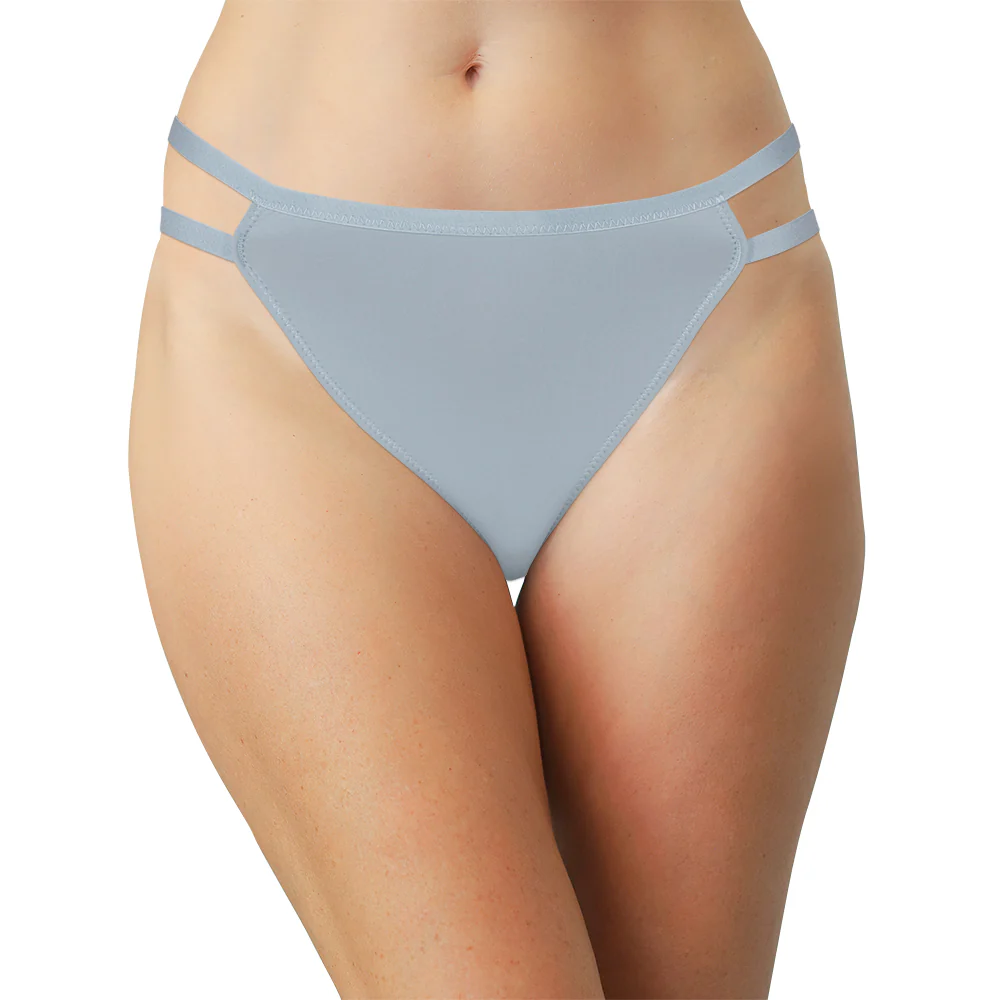 Soft Microfiber Thong with Double Elastic Sides - Buy More Save More - Image 4