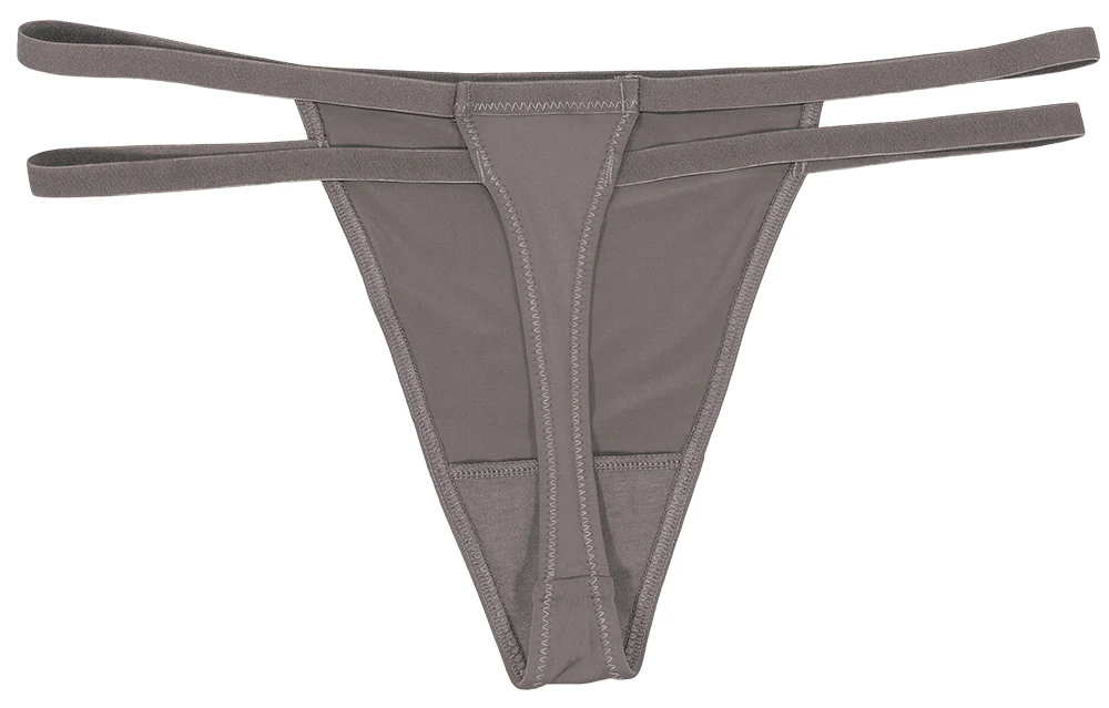 Soft Microfiber Thong with Double Elastic Sides - Buy More Save More - Image 9