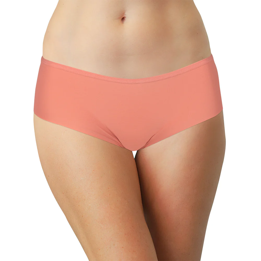 Pink Laser Cut Hipster with Mesh Back - Image 3