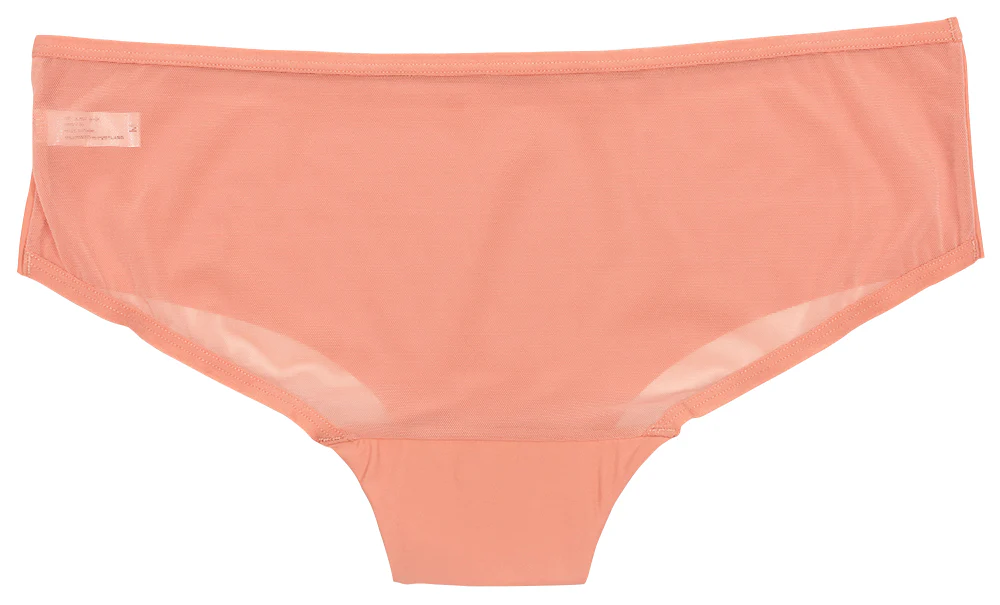 Pink Laser Cut Hipster with Mesh Back - Image 5