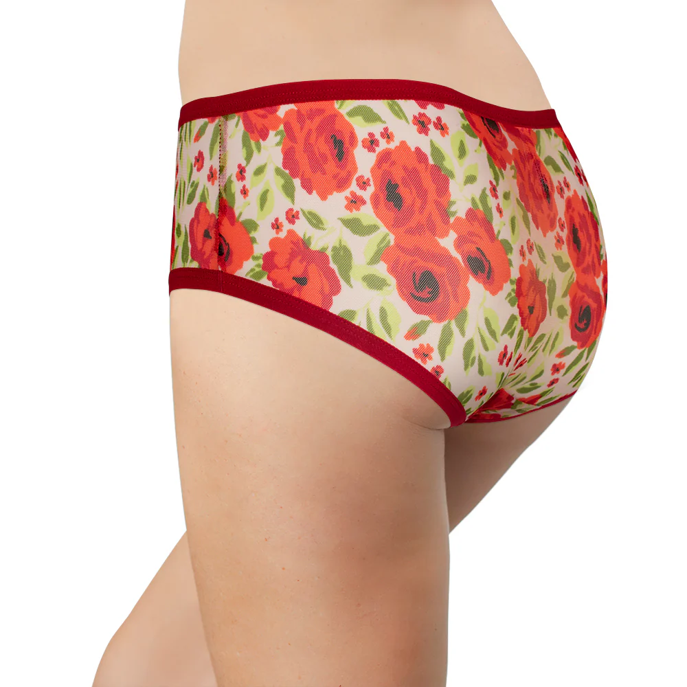 Mesh Floral Hipster – XS–3X - Image 3